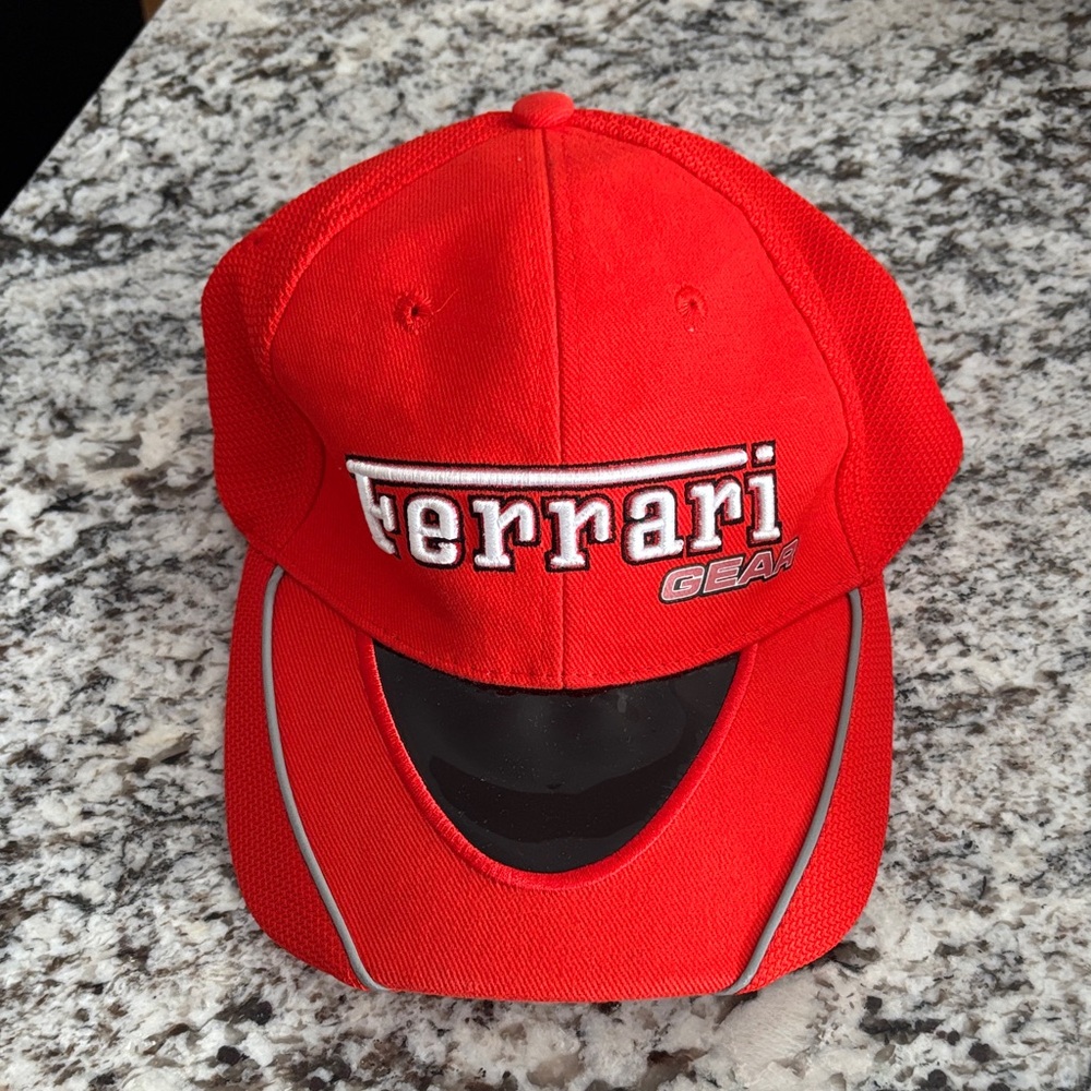 Ferrari Red Racing Cap